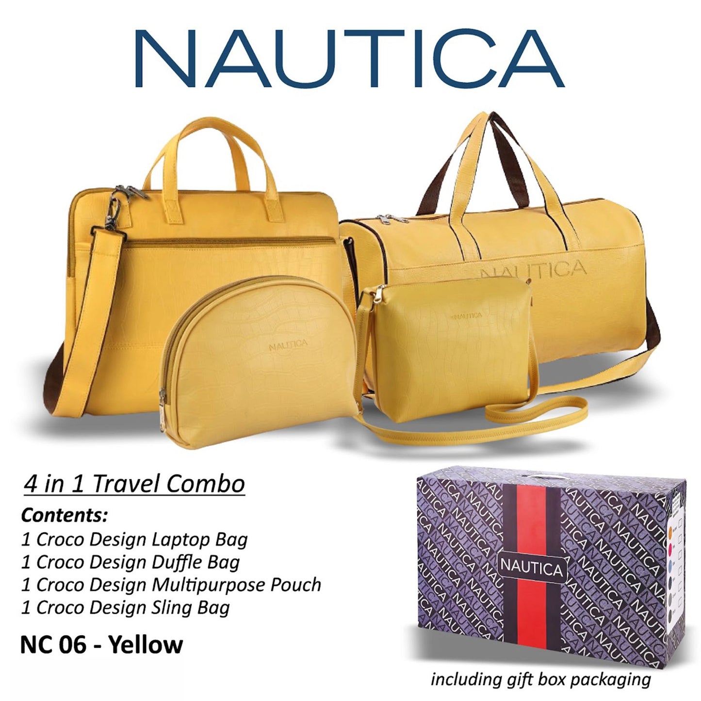 GP Nautica 4 in 1 Travel Combo