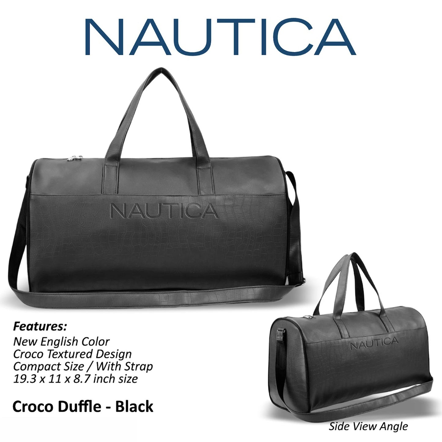 GP Nautica Croco Duffle