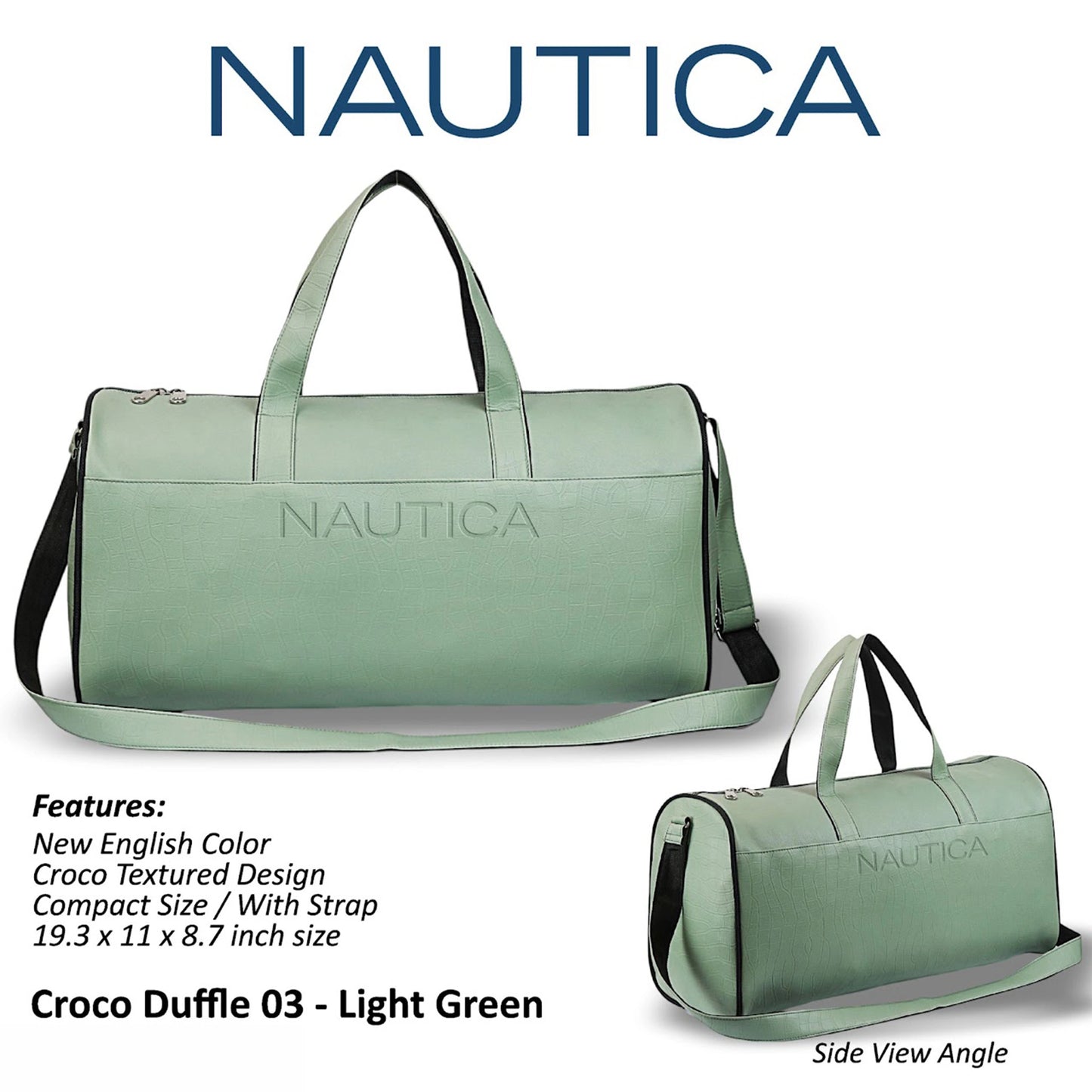 GP Nautica Croco Duffle