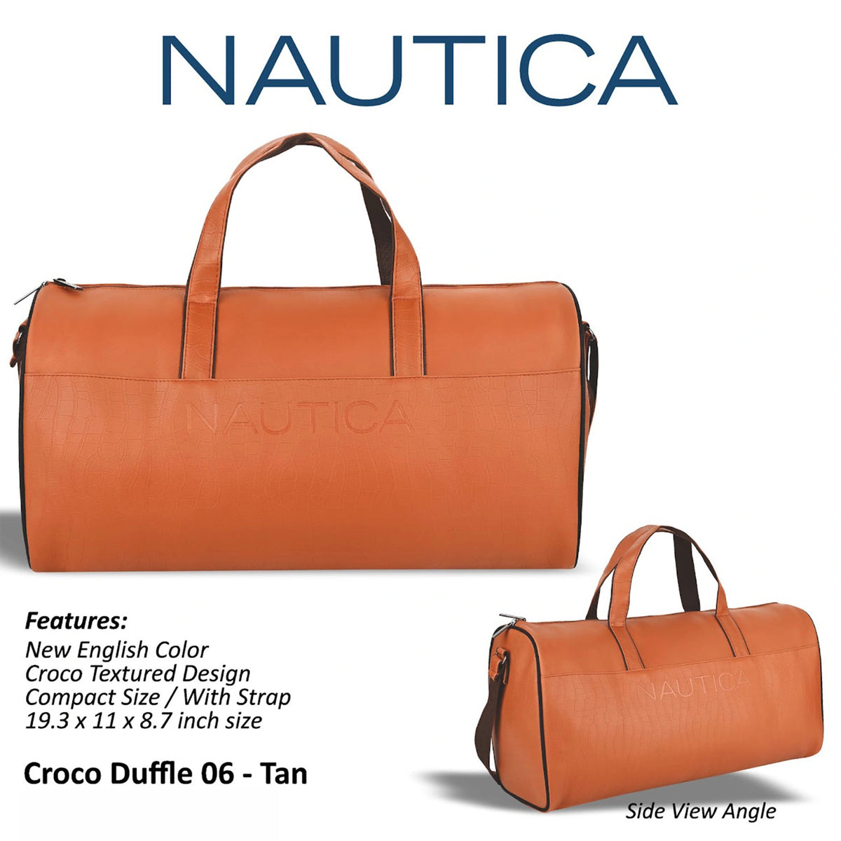 GP Nautica Croco Duffle