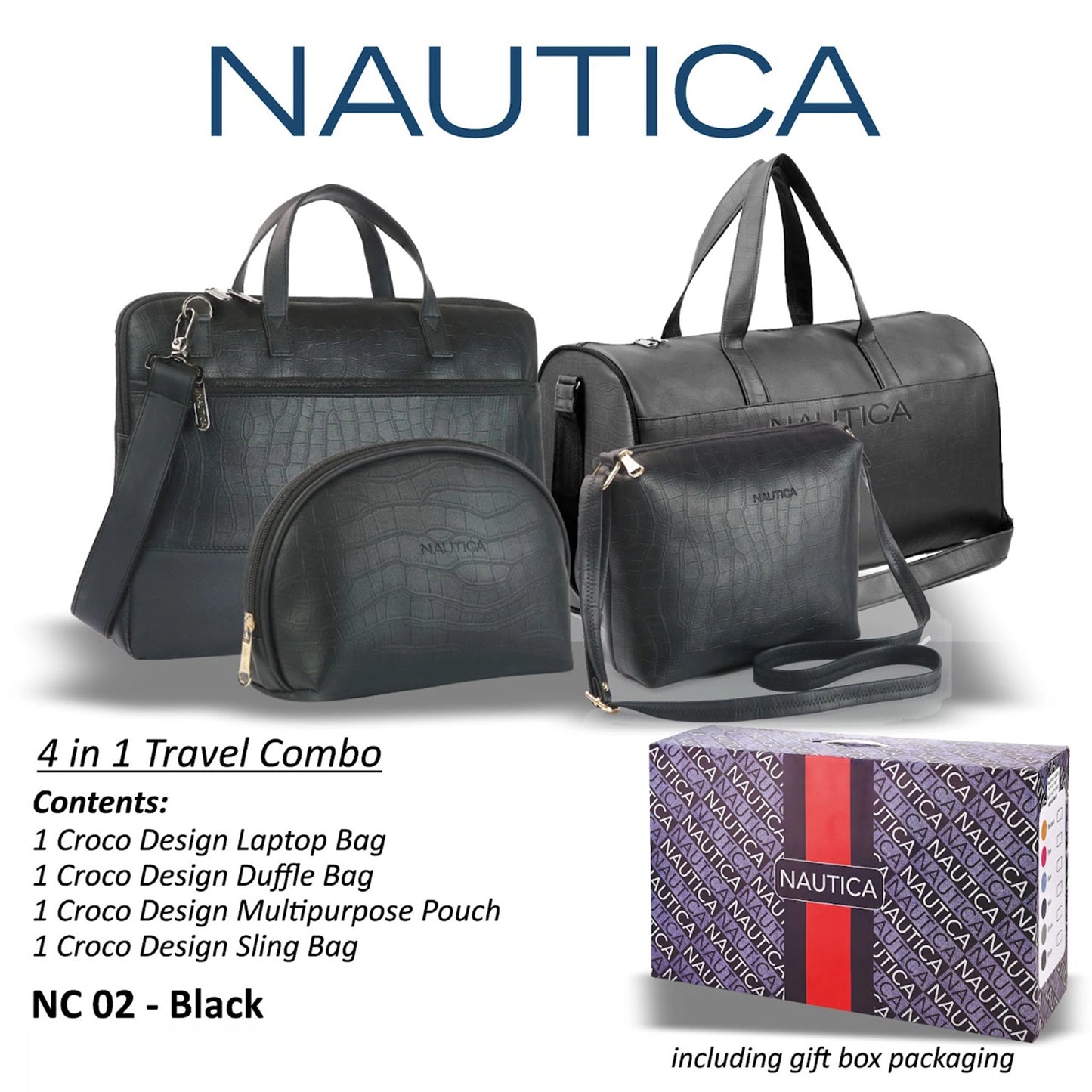 GP Nautica 4 in 1 Travel Combo