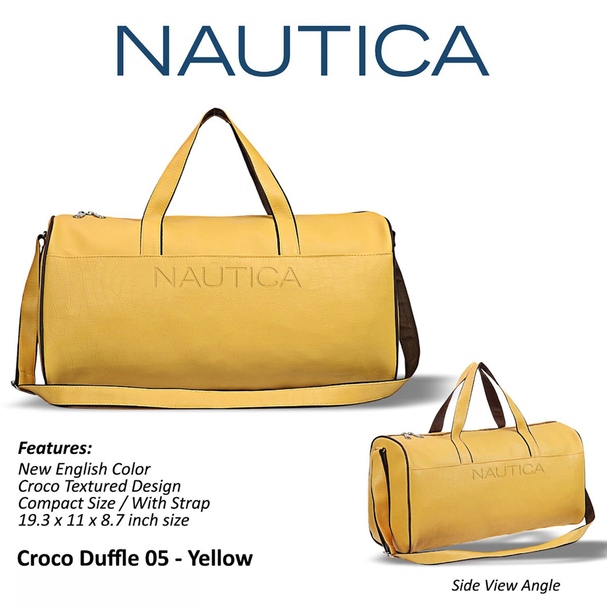 GP Nautica Croco Duffle