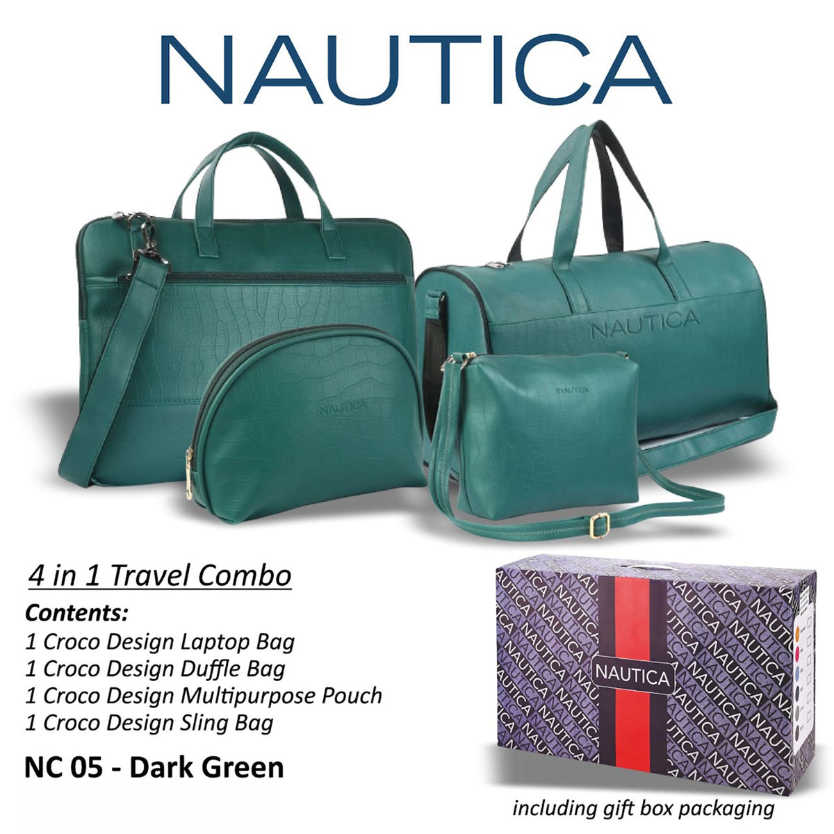 GP Nautica 4 in 1 Travel Combo