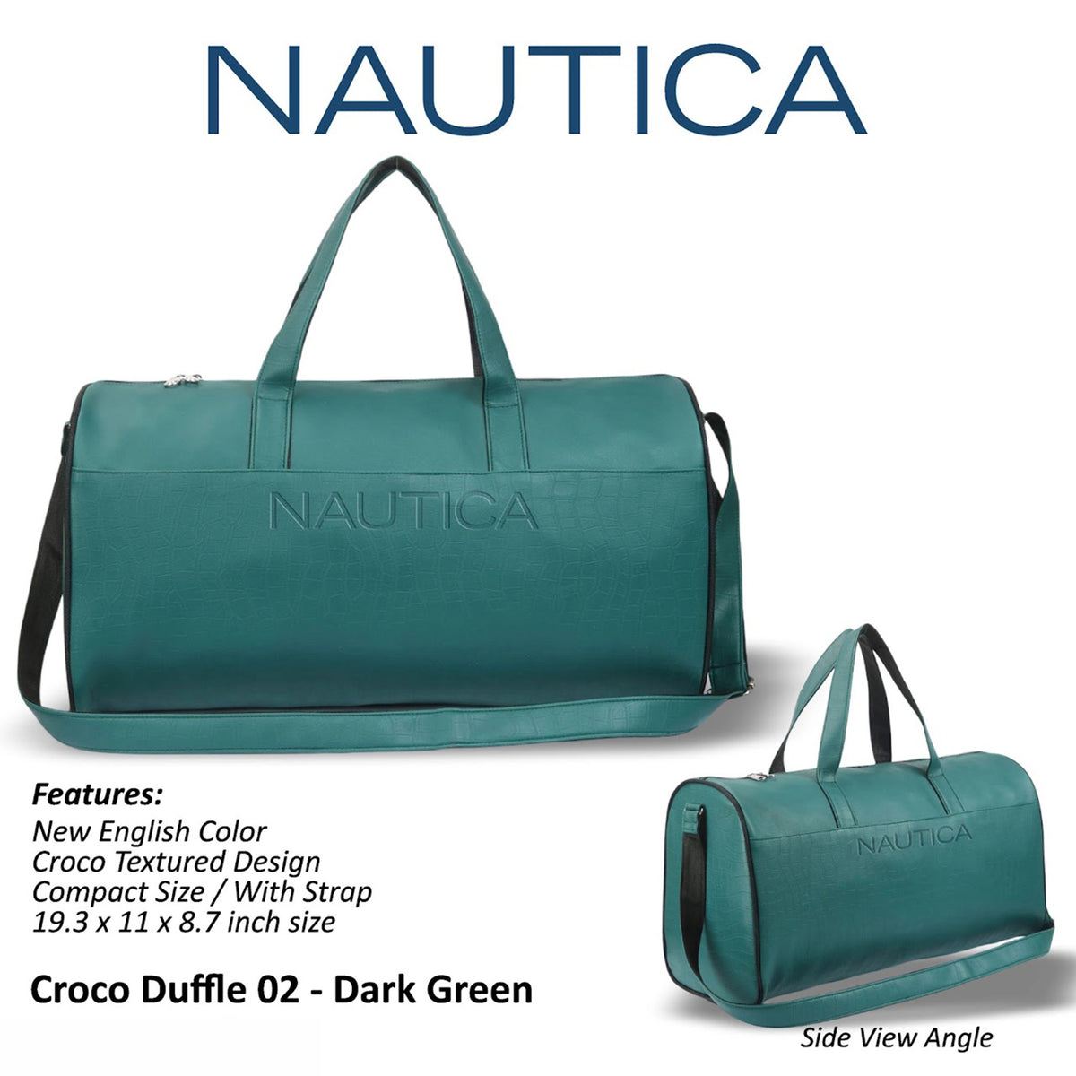 GP Nautica Croco Duffle