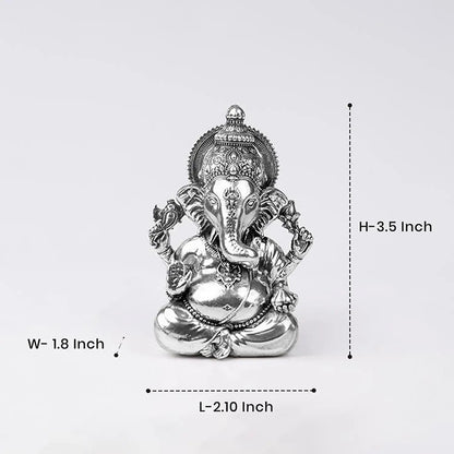 Brass Vighnaharta Ganesha Idol