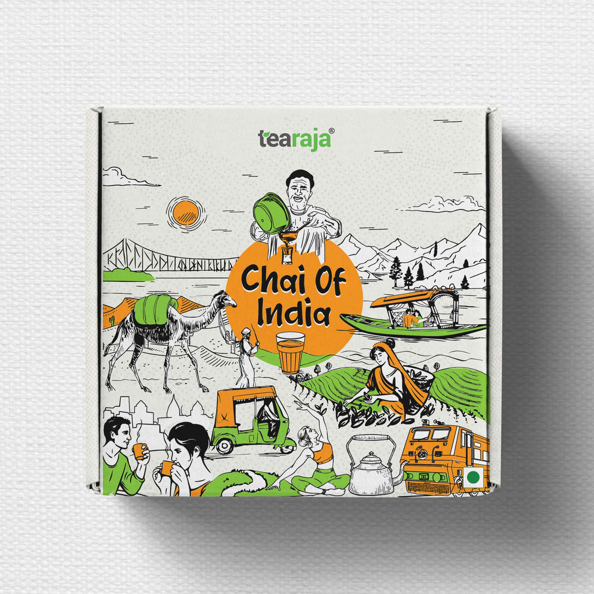 GP Chais of India – 4 Flavours Tea Combo (200g Pack)
