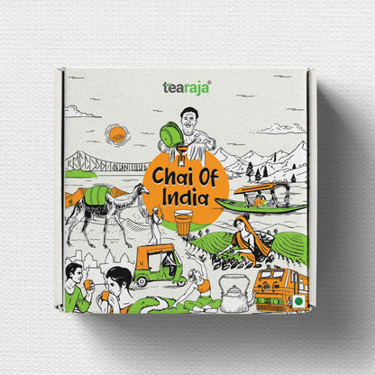 GP Chais of India – 4 Flavours Tea Combo (200g Pack)