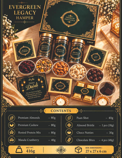 Evergreen Legacy Premium Diwali Gift Hamper