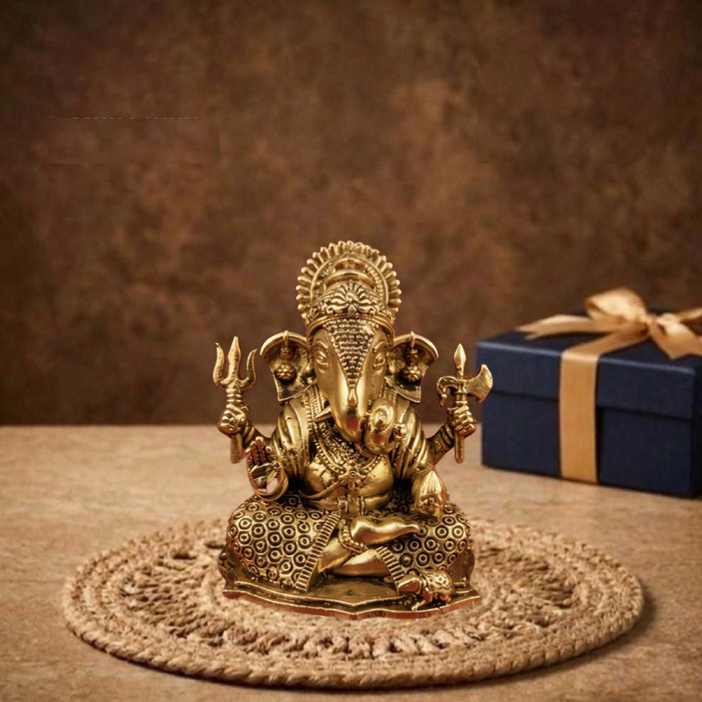 GP Lord Shrimant Dagdusheth Halwai Ganpati Murti