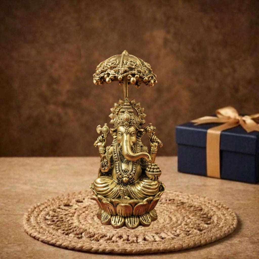 GP Lord Ganesha with Umbrella