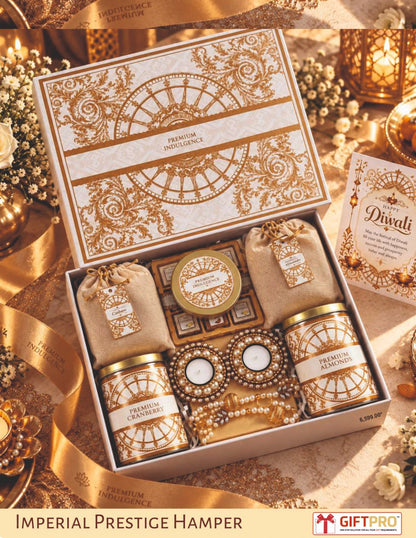 Imperial Prestige Premium Dry Fruit & Chocolate Gift Hamper