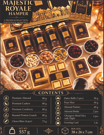Majestic Royale Premium Dry Fruit & Diwali Gift Hamper