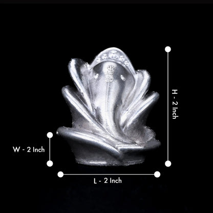 Rose Ganesha 999 Silver